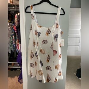 White seashell Show Me Your Mumu dress